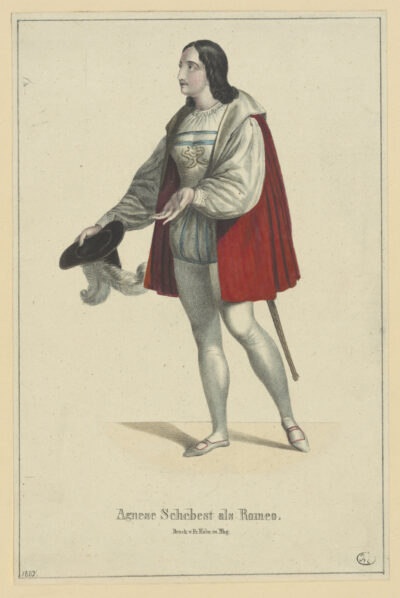 Agnese Schebest als Romeo in Farbe