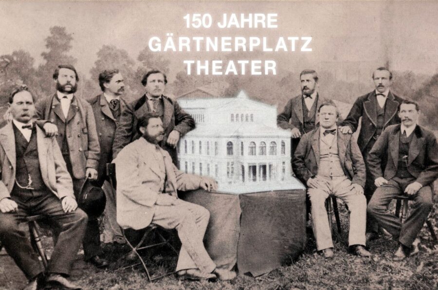 01 Gärtnerplatztheater Gruenderveater 1864 Fotomontage Reiffenstuel Florian Schaaf