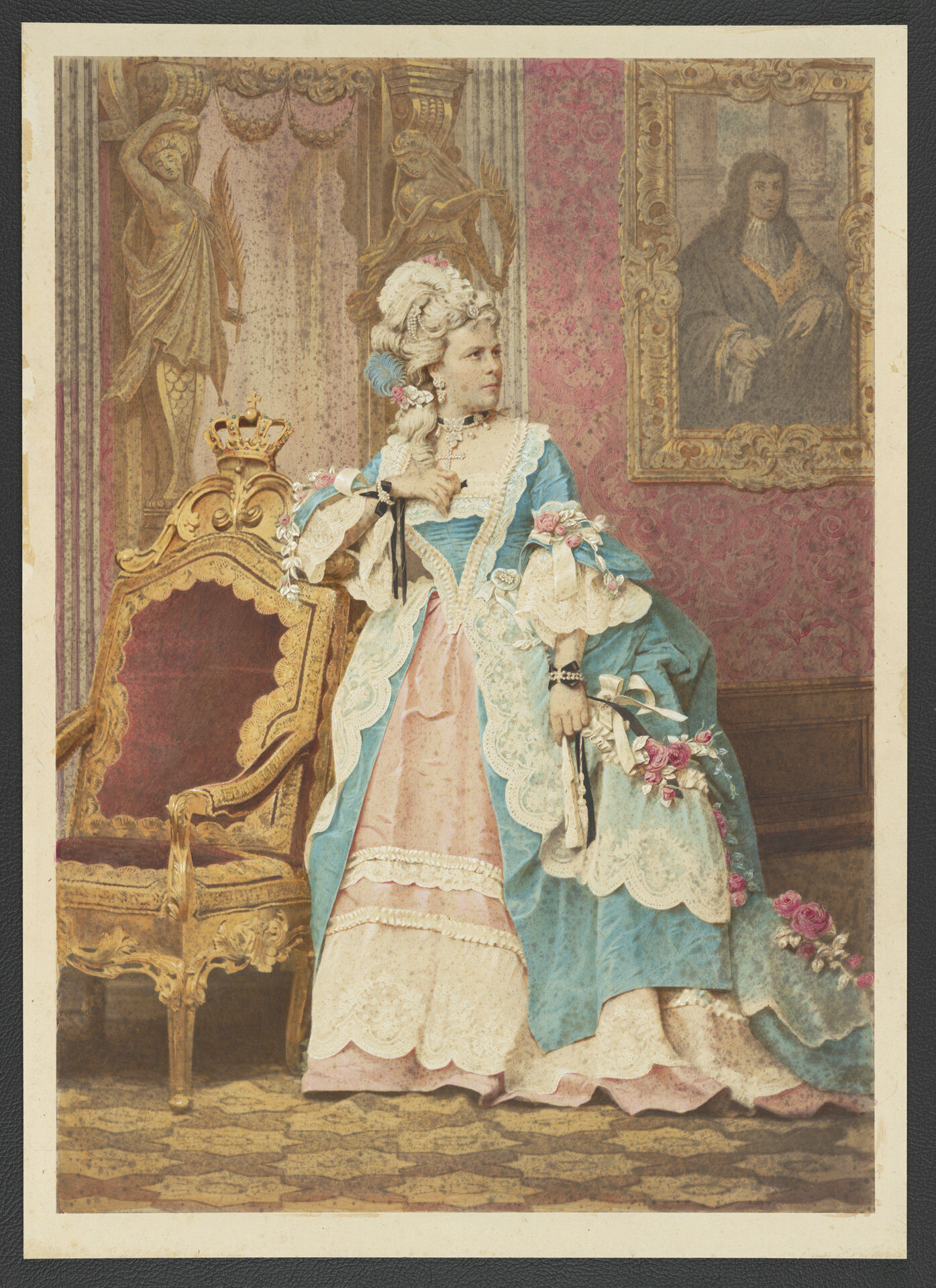 ID 38566 II 8251 Clara als Pompadour