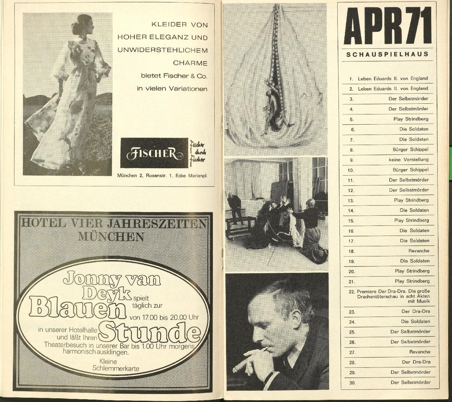 DTM Muenchner Kammerspiele Der Dra Dra 1970 1971 006