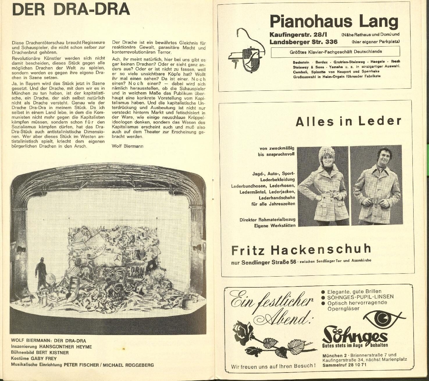 DTM Muenchner Kammerspiele Der Dra Dra 1970 1971 010