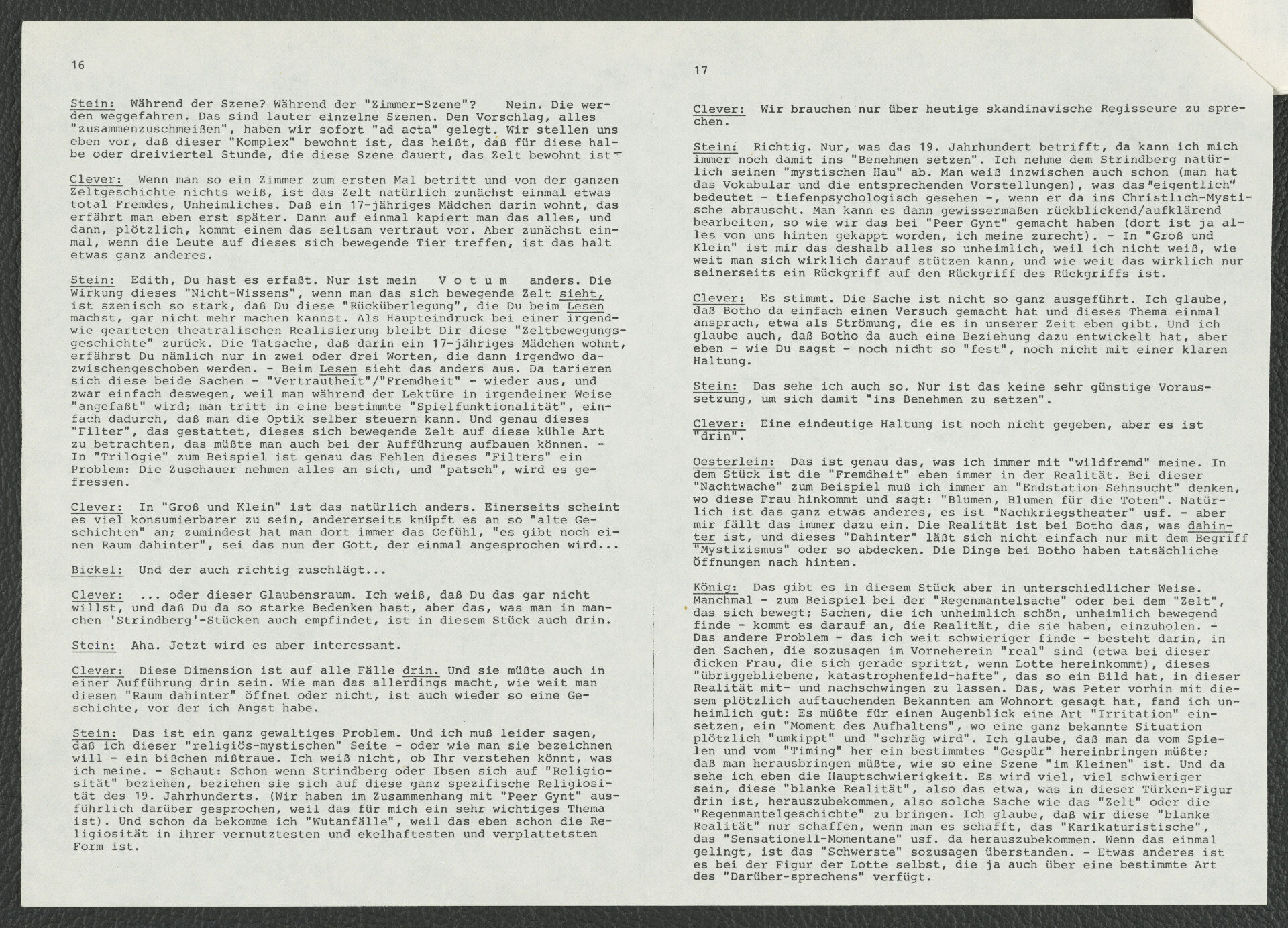 Protokoll Nr 620 Schaubuehne 11