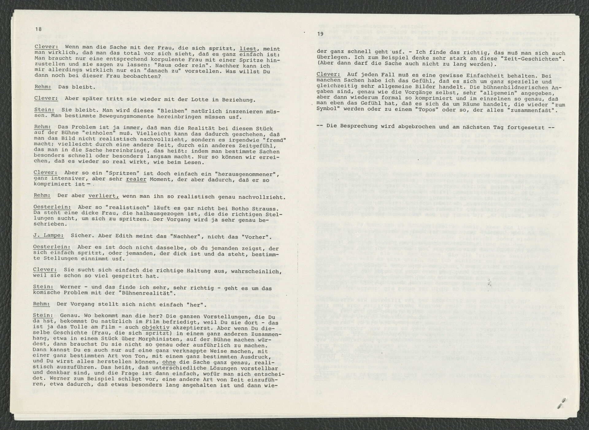 Protokoll Nr 620 Schaubuehne 12